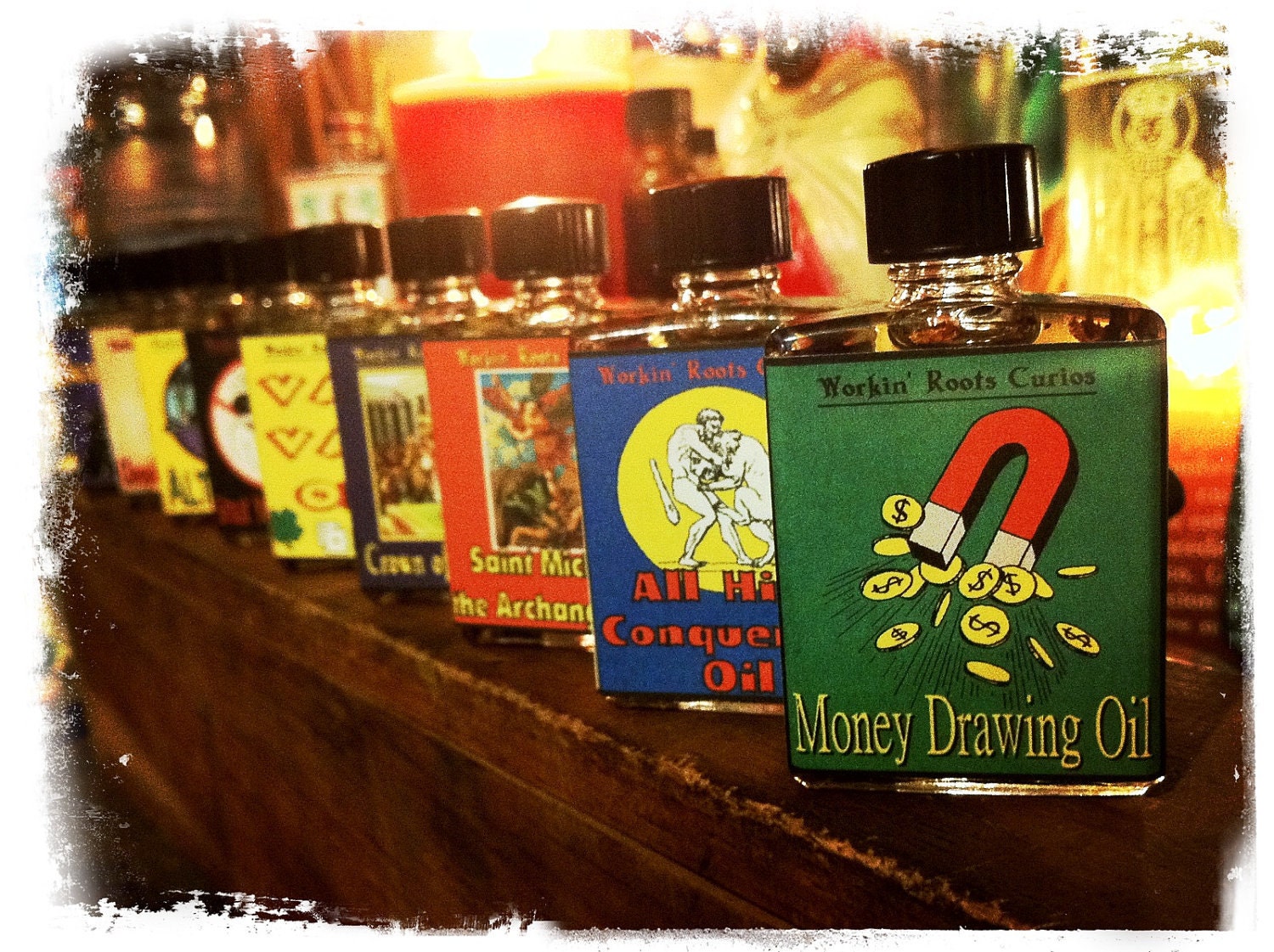 SPECIAL 4 for 3 - Lucky Clover Hoodoo Oil Special - Hoodoo - Conjure - Witchcraft - Wicca - Voodoo - Occult - Magic - Oils - Anointing