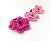 Girl Spring  hair ties - set of 3 hair ties