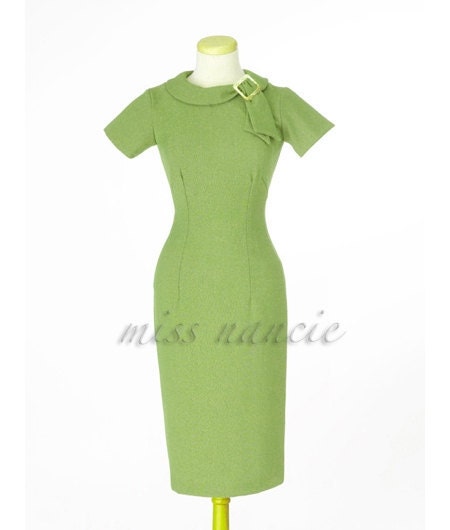 Classic Pencil dress Mad men Reproduction Joan dress wiggle