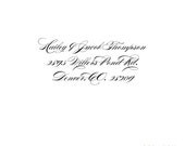 Custom Rubber Address Stamp No. 11