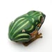 Vintage German Tin Frog, Wind Up Toy, 1940s Made in US Zone Germany