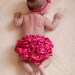 Pink Ruffle Diaper cover