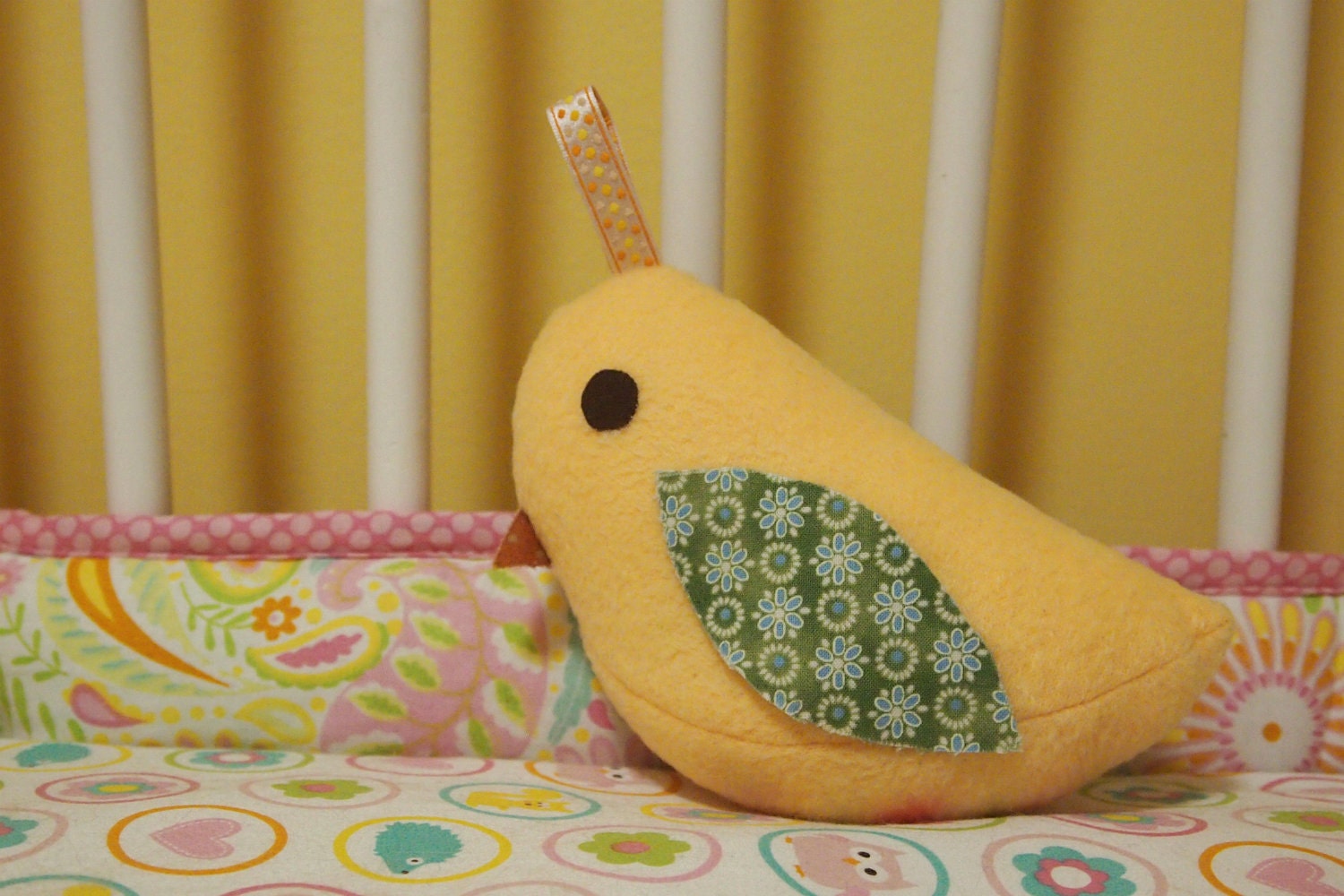 Yellow Bird Plushie