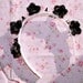 RESERVED for Samantha Death Sheep Flower Headband