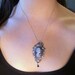 Cameo and Key Necklace