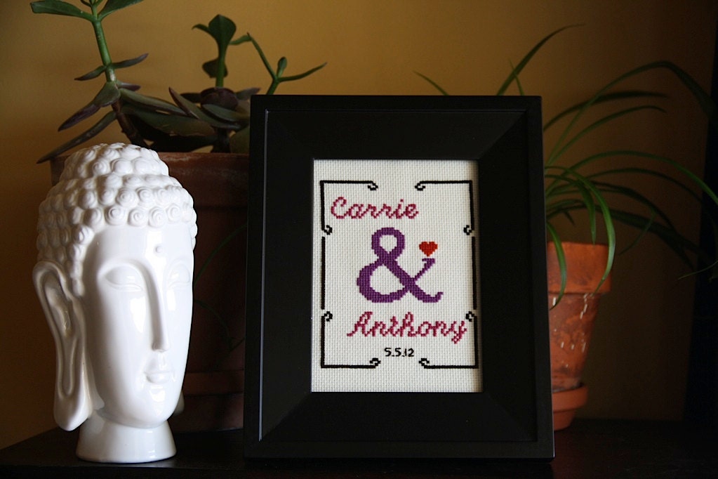 Ampersand Cross Stitch