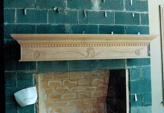 Fireplace mantel