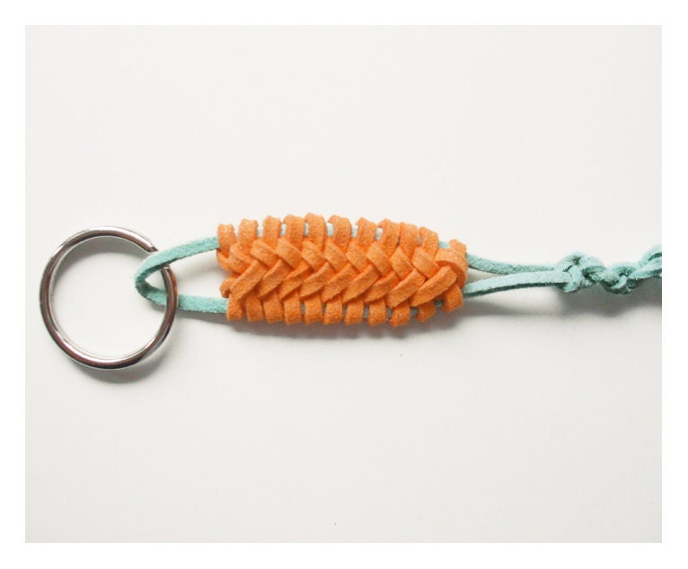 KEYRING / orange mint