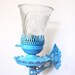 Vintage Aqua Blue Wall Sconce Nursery Room, Boy's Room