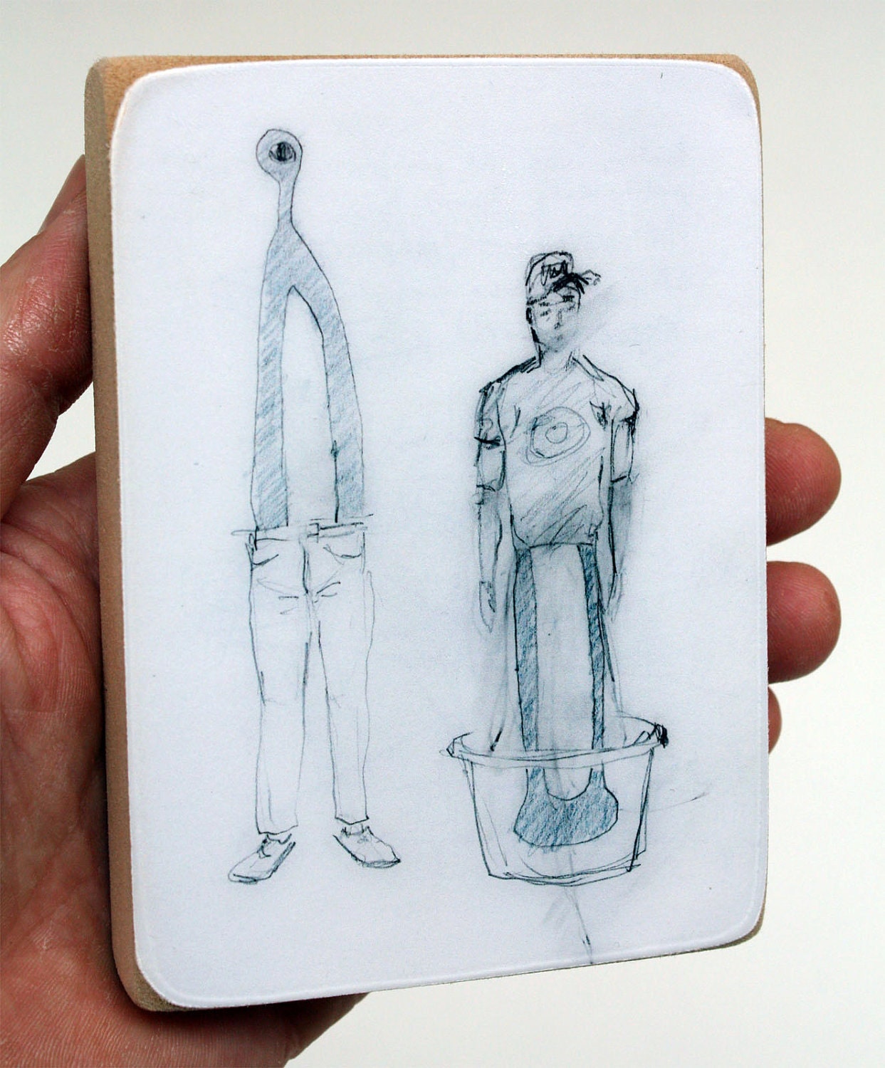 Self Portrait with Tub