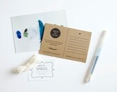Custom Postcard design - graphic design for your brand and shop - advertising postcard