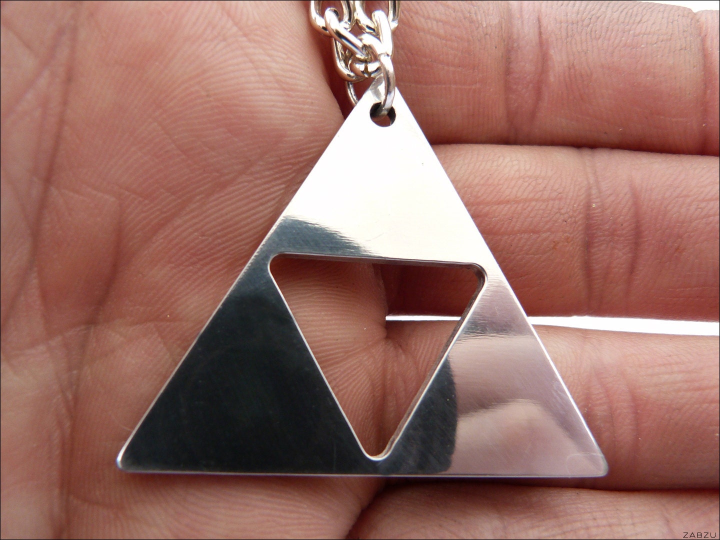 Legend of Zelda Triforce Necklace/Pendant - Aluminium