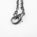 Full Moon Necklace In Gunmetal Black (0439G1IN)