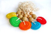 Nursing Necklace Colorful  natural eco friendly   Breastfeeding Babywearing Teething Toy