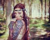 WOLF QUEEN - Gogo Blackwater print