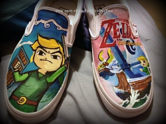 Wind Waker Legend of Zelda Shoes(Vans)