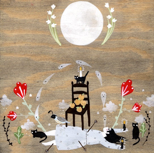 Lily Moon Print
