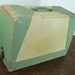 Vintage 1958 Turquoise Blue/ Mint Green Brother Sewing Machine