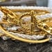 Boho Chic Endless Leather Wrap Beaded Sandy Shores Chain Bracelet with Gold Accents...."FREE SHIPPING"