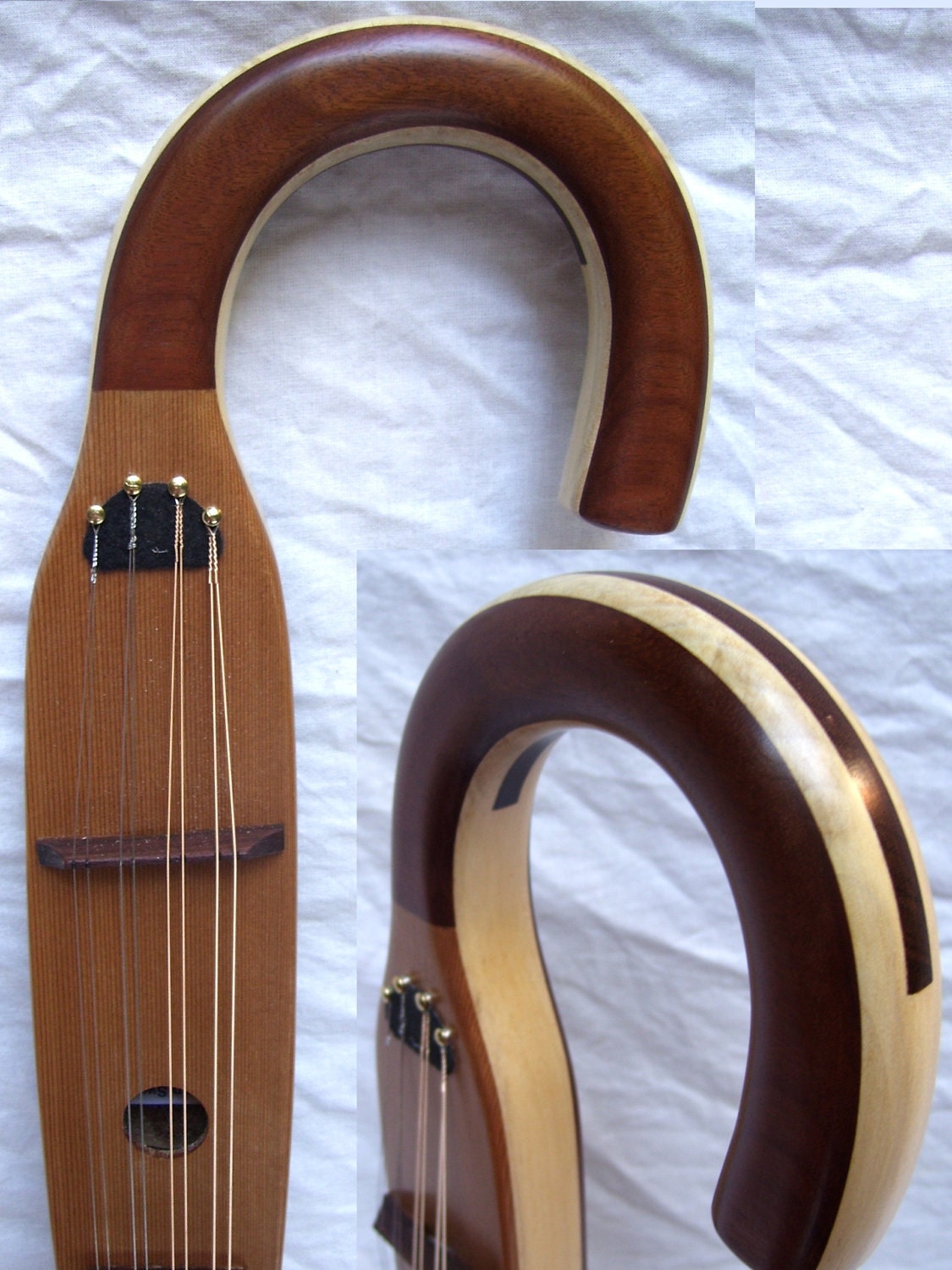 Custom Order Walking Cane Mandolin - Free Shipping