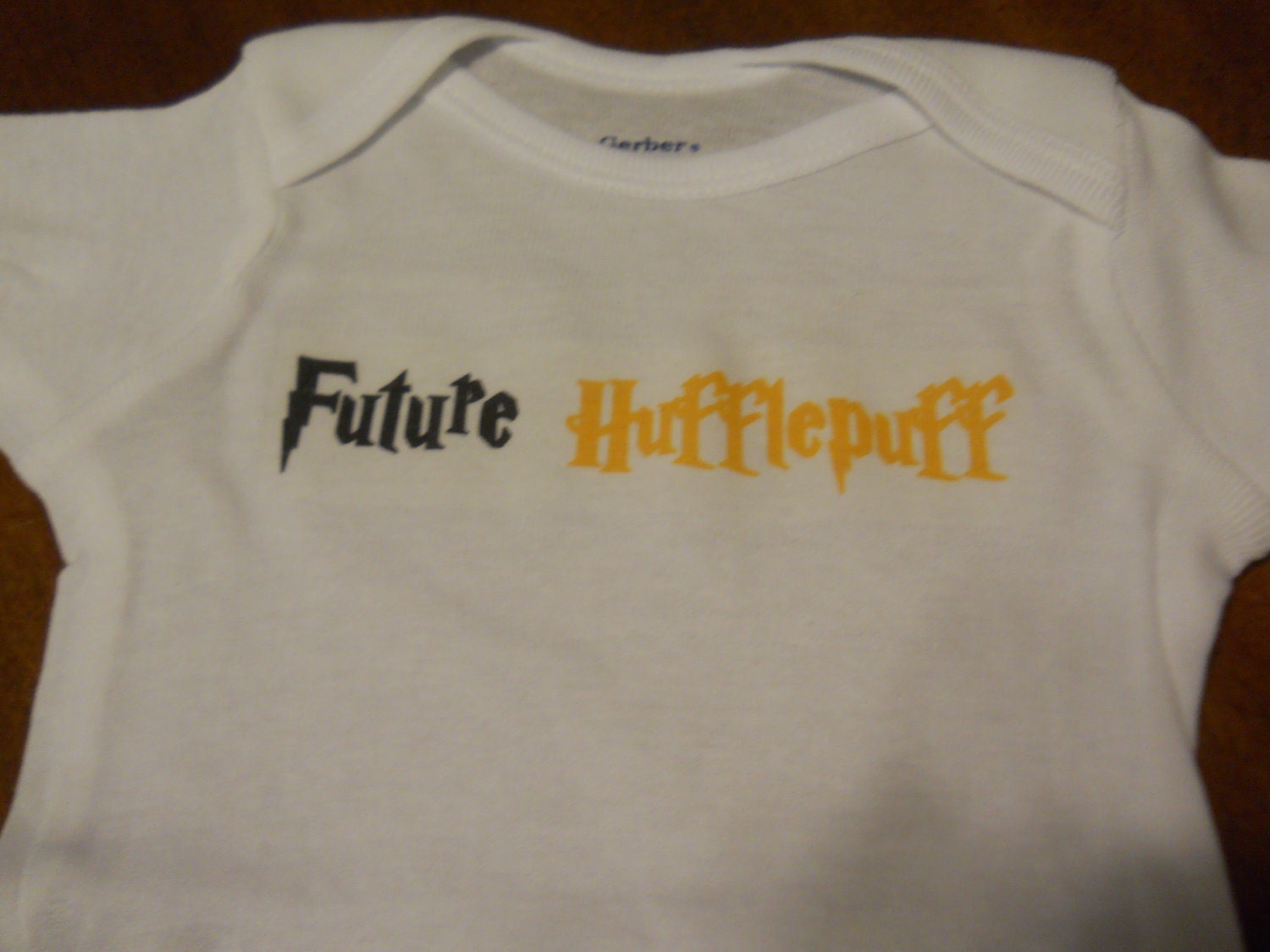 Hogwarts Houses Onesie Gift Set. Gryffindor, Slytherin, Ravenclaw and Hufflepuff. Can Be Customized By Size.