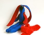 Hare toy  knitting-sewing  pattern