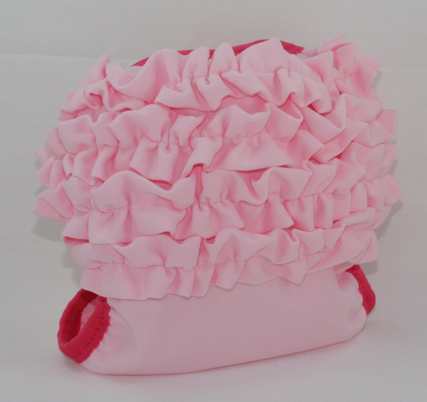 Pink Ruffle Size 3 / toddler Cloth Diaper Cover