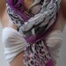 Chiffon - Purple/ Elegance - Shawl Scarf