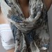 Soft Flowers/ Elegance Shawl / Scarf