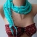 Cotton Elegance Shawl / Summer Scarf