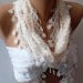 Elegant scarf lace scarf