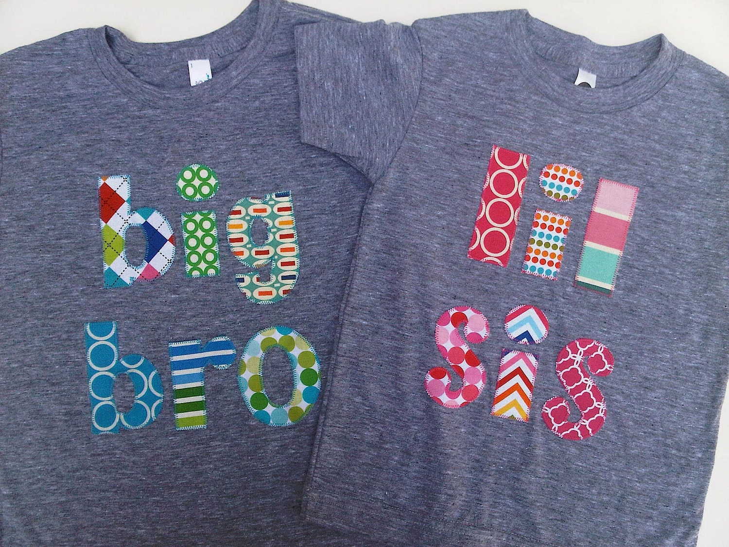 Big Brother To Be Shirt Sibling Shirt for NEW Little Sister Big Bro Lil Sis