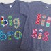 Big Brother To Be Shirt Sibling Shirt for NEW Little Sister Big Bro Lil Sis