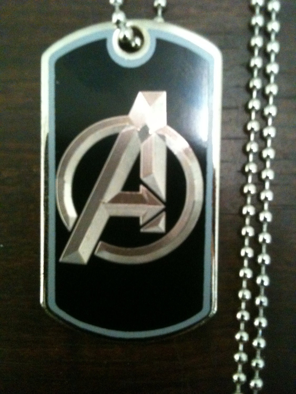 THE AVENGERS Dogtag w/ Ball Chain