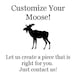 Faux Moose Head - The Leonard - Black Resin Moose Head- Moose Resin Black Faux Taxidermy- Chic & Trendy