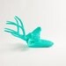 Faux Deer Head - The Penelope - Turquoise Resin Deer Head- Stag Resin Turquoise Faux Taxidermy- Chic & Trendy