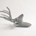 Faux Taxidermied - The Geoffrey - Gray Resin Deer Head- Stag Resin Grey Faux Taxidermy- Chic & Trendy
