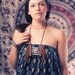 Tribal Necklace - Leather Fringe Breastplate - Bohemian Jewelry