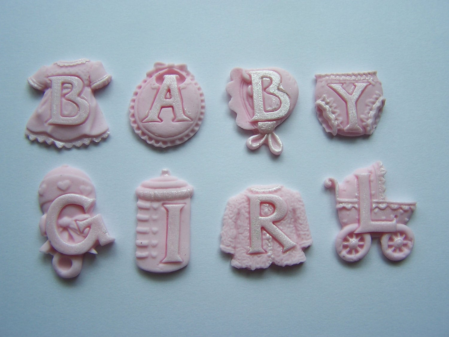 Baby Fondant Cupcakes