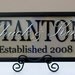 Floating Clear Personalized Name Frame for Wedding or Anniversary 8 X 20"