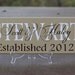 Personalized Family Name Sign. Wood Sign with Established Date. Great for Wedding Gift, Bridal Shower or Anniversary