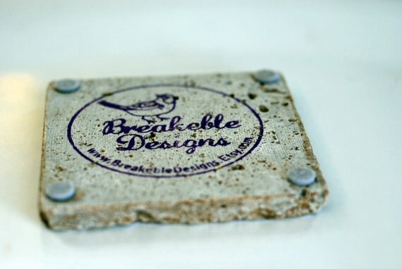 Harry Potter Book Covers Italian Marble Coasters