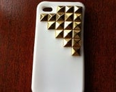 Gold stud iphone case