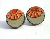 Geometric round  earrings - Eyescopes