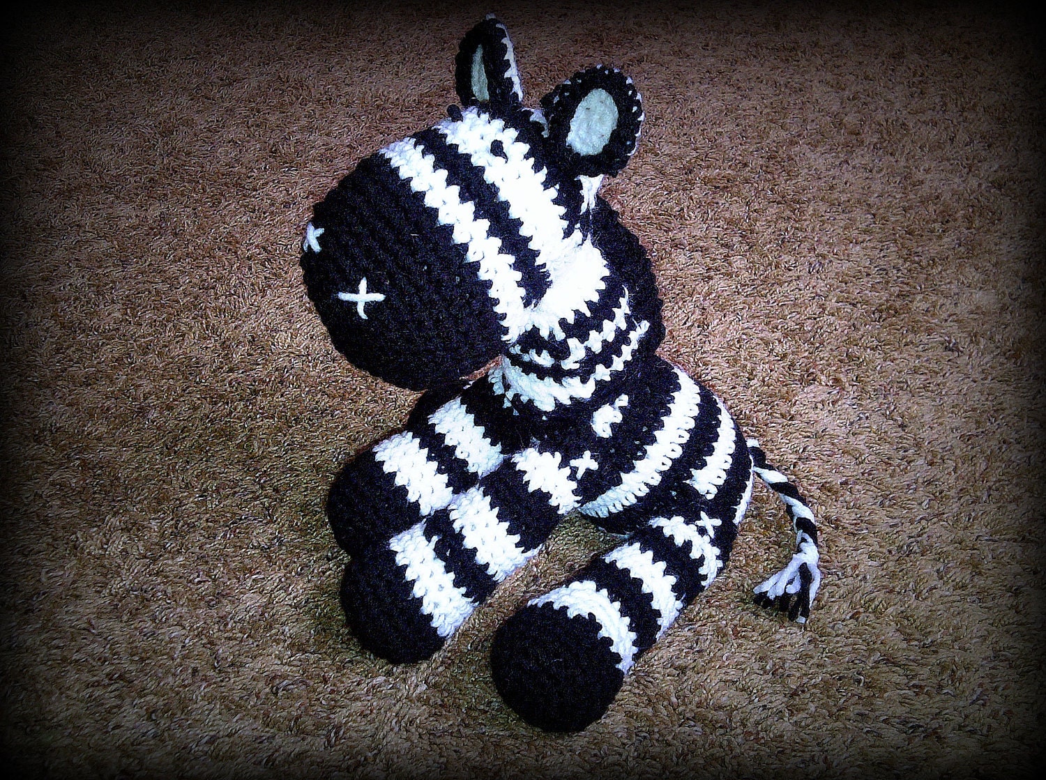 Crochet Zebra - Plush