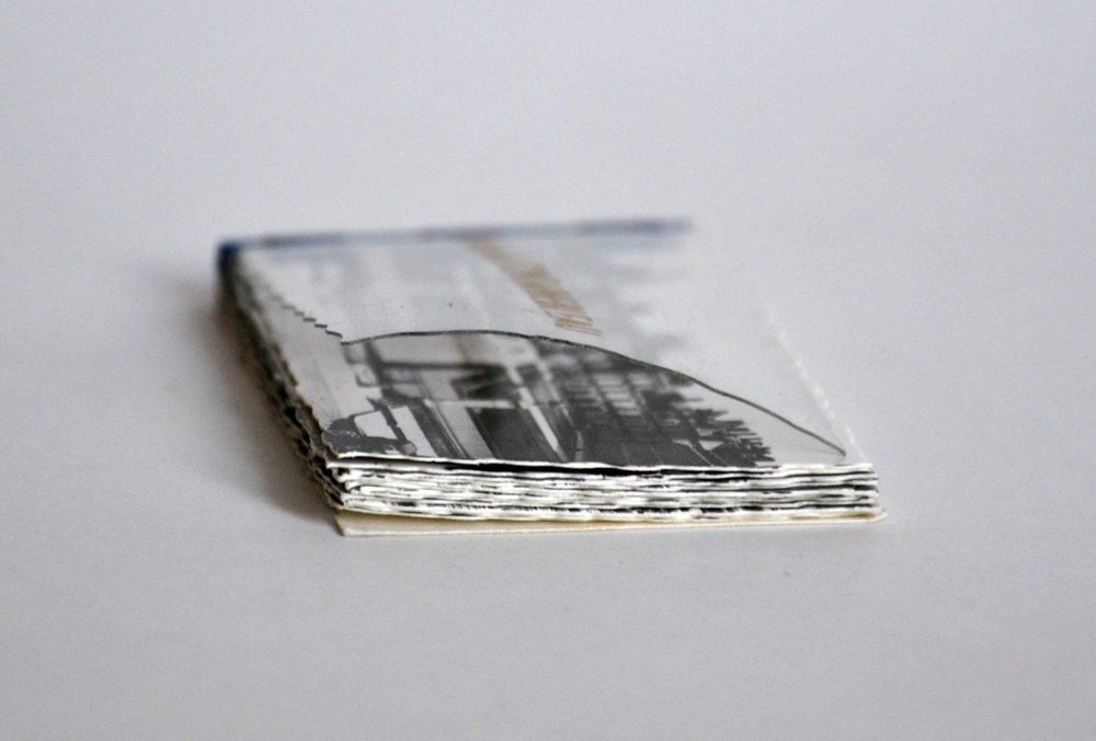 Vintage Little French pocket souvenir Fontainebleau