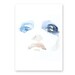 Fashion portrait woman ART PRINT 13X19 original watercolor painting illustration home wall decor  modern contemporary reproduction poster