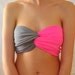Spandex Bandeau -- Neon Pink