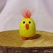 RESERVED - Needle Felted Chick - miniature Chick figure - 100% merino wool - RESERVED