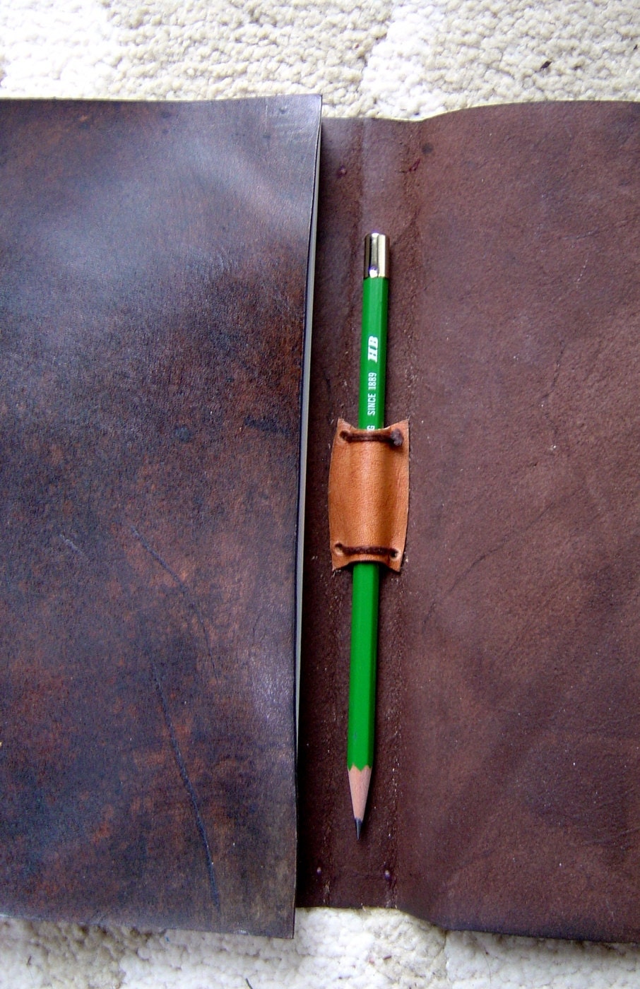Pencil Holder Addition for Zenfish Leather Sketchbooks and Journals